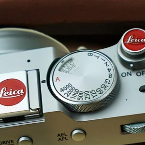 Leica Hot Shoe Cover, Camera Shutter Button, Unique Camera Accessories, Gift for Camera Owner, Customizable Camera Accessories