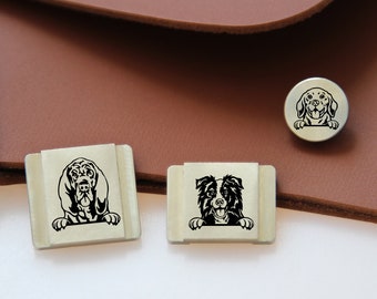 Dog Breed Portrait Hot Shoe Protector for Camera, Shutter Button SET, Personalized Camera Accessory, Gift for Camera Owner, Dog Lover Gift