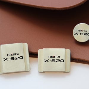 Fujifilm Hot Shoe Protector for Camera, Shutter Button SET, Personalized Fuji Camera Accessory, Gift for Fuji Camera Owner