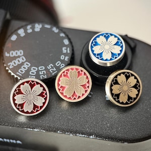 Cherry Blossom Hot Shoe Cover, Camera Shutter Button, Unique Camera Accessories, Gift for Camera Owner, Camera Accessories
