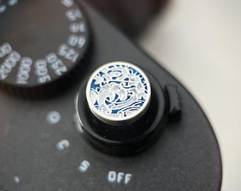 The Great Wave Shutter Button for Camera, Threaded Shutter Release, Photography Gear, Unique Camera Accessory, Gift for Camera Owners