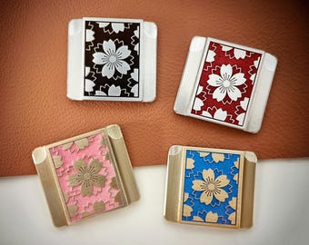 Copertura per slitta a contatto caldo a forma di fiore di ciliegio, pulsante di scatto della fotocamera, accessori esclusivi per fotocamera, regalo per il proprietario di una fotocamera, accessori per fotocamera