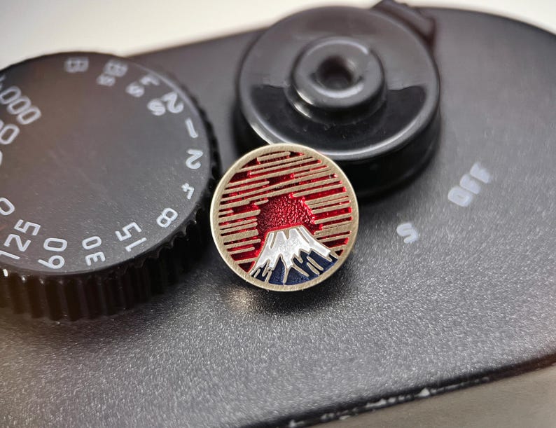 Mount Fuji In The Sunlight Hot Shoe Cover, Camera Shutter Button, Unique Camera Accessories, Gift for Camera Owner, Camera Accessories image 16