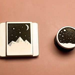 Starry Sky Night Hot Shoe Cover, Custom Threaded Shutter Button, Customizable Hotshoe and Shutter, Unique Gift for Photographers