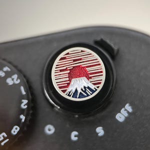 Mount Fuji In The Sunlight Hot Shoe Cover, Camera Shutter Button, Unique Camera Accessories, Gift for Camera Owner, Camera Accessories image 14