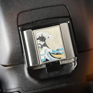 The Great Wave Camera Hot Shoe Cover, Hot Shoe for DSLR Camera, Accessories for Cameras, Shutter Button And Hot Shoe Cover Set image 6