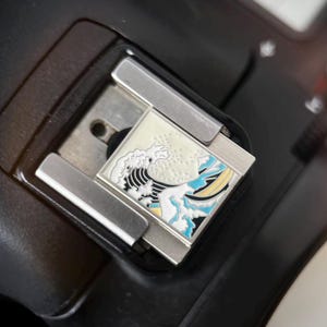 The Great Wave Camera Hot Shoe Cover, Hot Shoe for DSLR Camera, Accessories for Cameras, Shutter Button And Hot Shoe Cover Set image 13