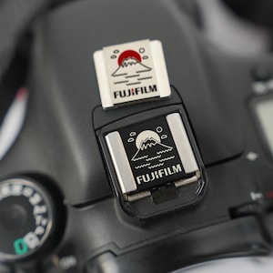 Fujifilm Hot Shoe Cover And Shutter Button SET, Fuji Hot Shoe Protector for Camera, Fujifilm Design Camera Accessory, Gift for Camera Owner