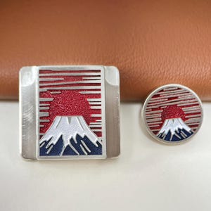 Mount Fuji In The Sunlight Hot Shoe Cover, Camera Shutter Button, Unique Camera Accessories, Gift for Camera Owner, Camera Accessories image 2