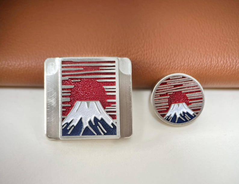 Mount Fuji In The Sunlight Hot Shoe Cover, Camera Shutter Button, Unique Camera Accessories, Gift for Camera Owner, Camera Accessories image 2