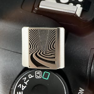 Pattern Hot Shoe Cover and Shutter Button, Photography Gift, Pattern Hot Shoe Cover, Photographer Gift, DSLR Camera Owner Gift image 10