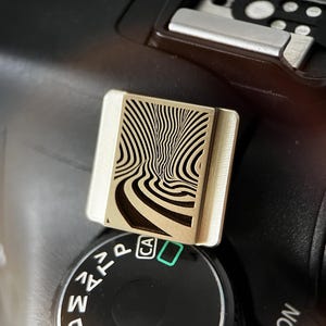 Pattern Hot Shoe Cover and Shutter Button, Photography Gift, Pattern Hot Shoe Cover, Photographer Gift, DSLR Camera Owner Gift image 11
