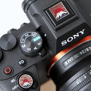 Mount Fuji In The Sunlight Hot Shoe Cover, Camera Shutter Button, Unique Camera Accessories, Gift for Camera Owner, Camera Accessories image 6