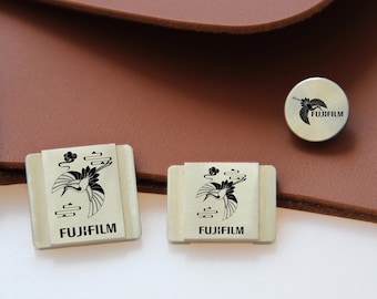 Fuji Hot Shoe Protector for Camera, Shutter Button SET, Unique Design Camera Accessory, Gift for Camera Owner