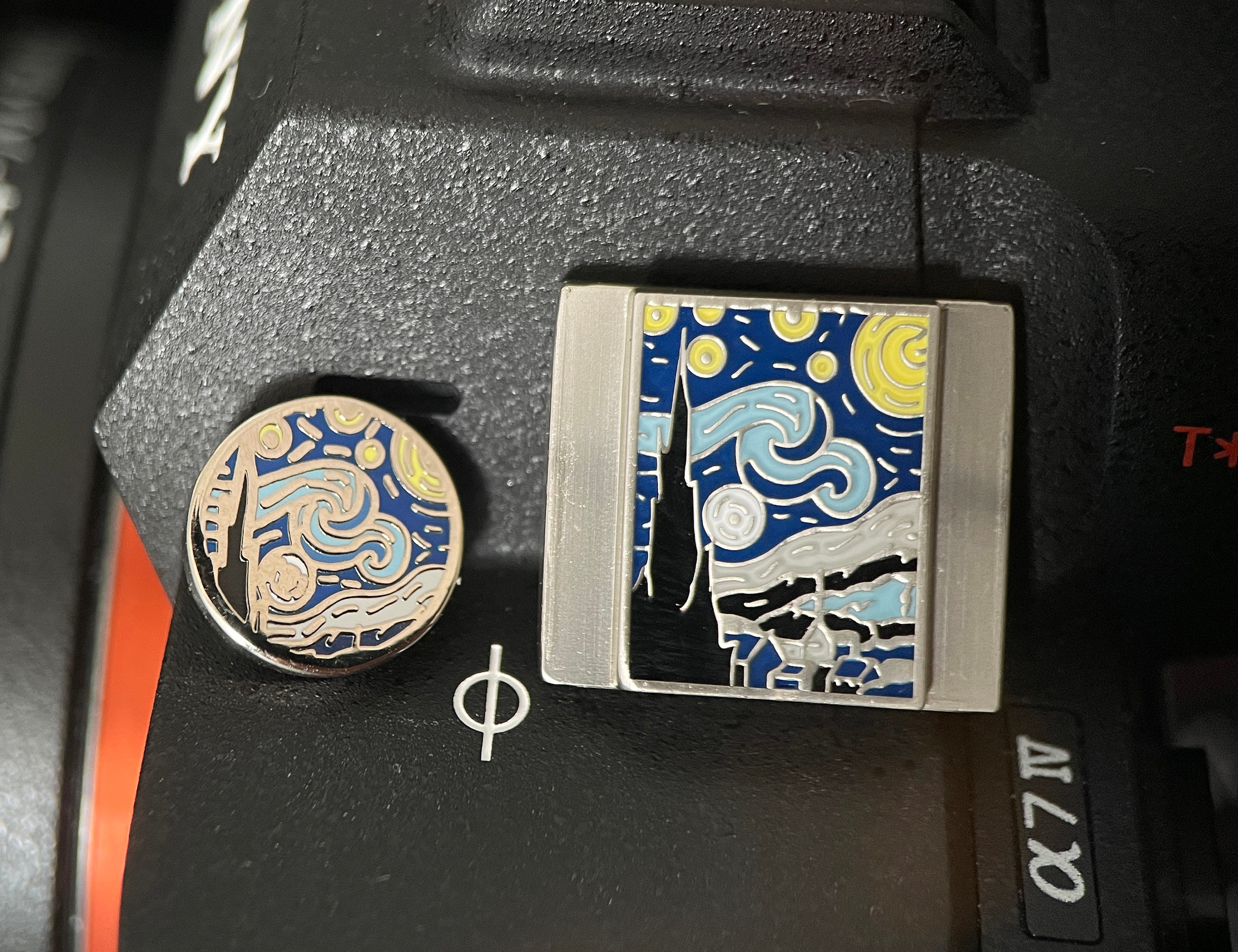 The Starry Night Shutter Button, Camera Shutter Button and Hot Shoe ...