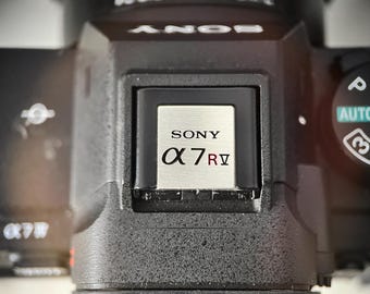 Sony Hot Shoe Cover for Camera, Shutter Button SET, Personalized Canon Camera Accessory, Gift for Sony Camera Owner
