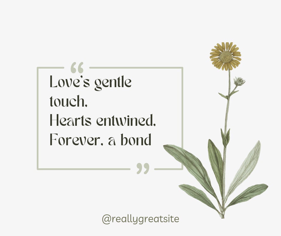 Simplest Love Poem - Etsy