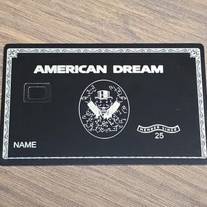 Metal Credit Card American Express - Etsy