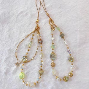Ciondolo per telefono di ispirazione vintage Versailles 4.0 - Ciondoli per telefono con perline di alta qualità, cinturino per telefono, portachiavi da polso, regalo per lei