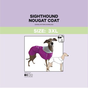 Sewing Pattern for Whippet Coat / Jacket / Waterproof / Clothes / Clothing