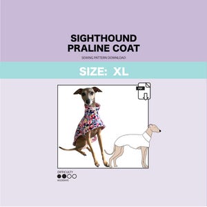 Sewing Pattern for Whippet Coat / Jacket / Waterproof / Clothes / Clothing
