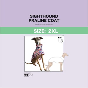 Sewing Pattern for Whippet Coat / Jacket / Waterproof / Clothes / Clothing
