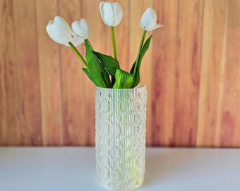 Modern Plant Pot Geometric Seamless Vase – Minimalist Home Decor & Unique Gift