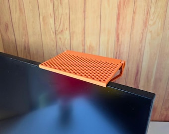 Adjustable Monitor Shelf 3D Printed Space-Saving Desk Organizer