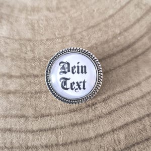 Personalisierter Trachten-Anstecker, Brosche Metall, Anstecker Tracht, Hut, Dirndlschmuck, Anstecker Pin Vereine, Oktoberfest, Unikate