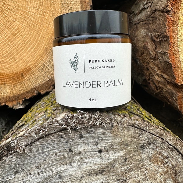 Whipped Tallow Lavender Balm