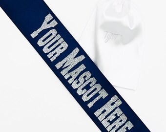 Custom Senior Year Sash, Personalized Polyester Satin Sash
