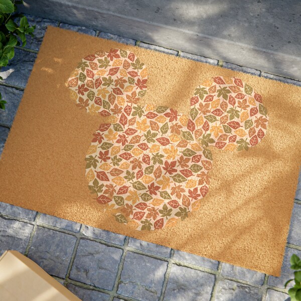 Mickey Mouse Mat Etsy