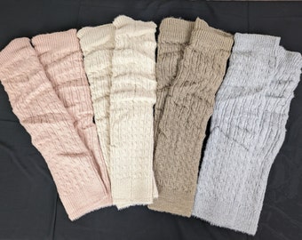 Armwarmers vingerloze handschoenen polswarmers zachte warme manchetten handboeien gezellige manchetten met duimgat viscose wolmix zwart