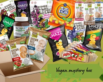 Vegan Surprise Box: Sweet & Salty Delights, Customize Your Adventure