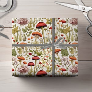 Wrapping paper - Mushroom Meadow