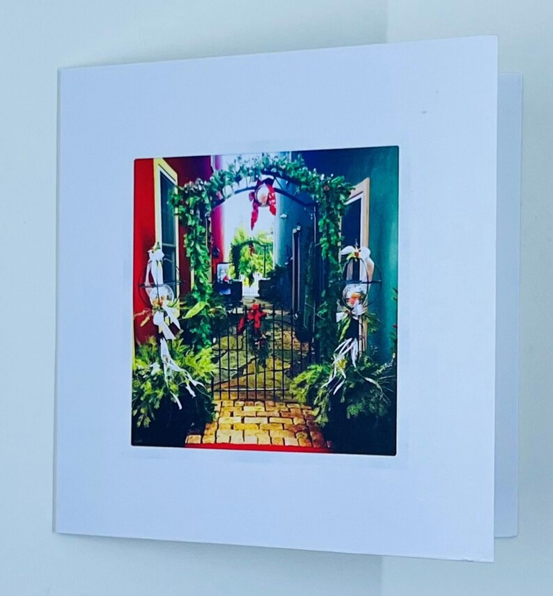 Holiday Collection Original Blank Photo Note Cards With Envelopes