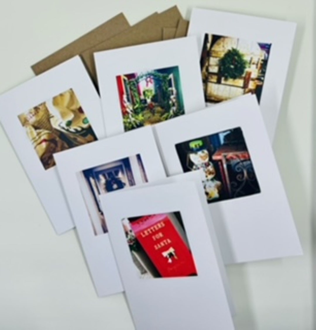 Original Blank Photo Note Cards With Envelopes Assorted Set Etsy