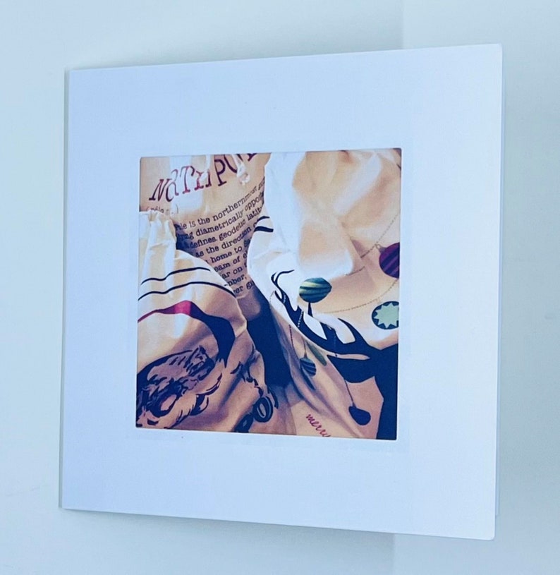 Holiday Collection Original Blank Photo Note Cards With Envelopes