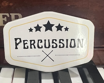 Percussion Logo Sticker