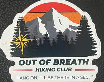 Out of Breath-wandelclub: 3" breed
