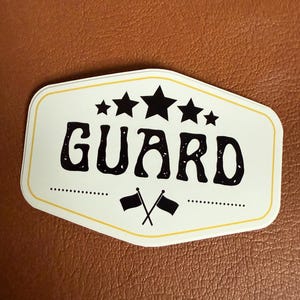 Guard Logo 3” Sticker