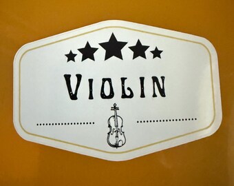 Violin logo 3” sticker