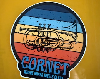 Cornet 3” sticker