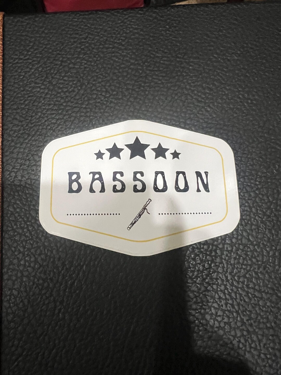 Bassoon Logo 3” Sticker - Etsy