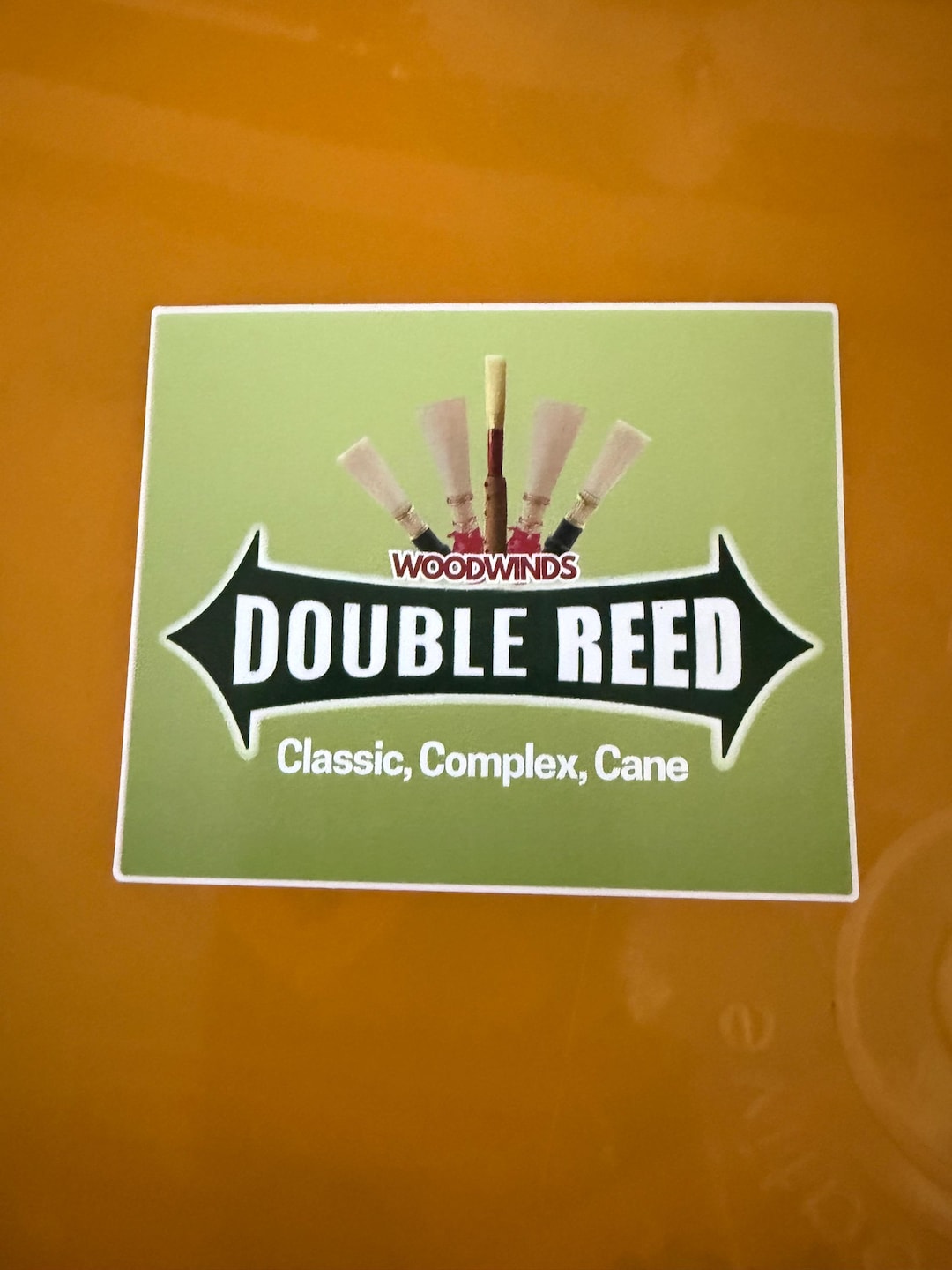 Oboe & Bassoon 3” Double Reeds Sticker - Etsy