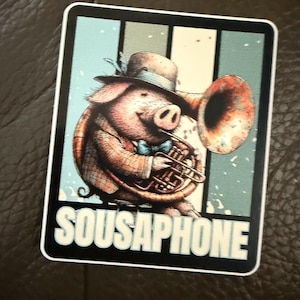 Sousaphone Piggy Background