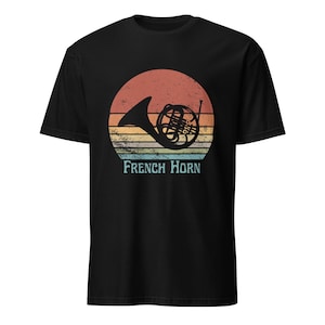French Horn Retro Shirt