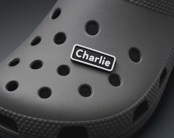Customisable Name and colours Shoe / Clog Charm Style Accessories