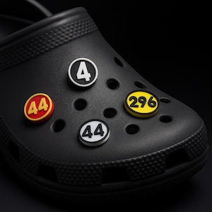 Breloques Croc Motocross Yamaha - Charmes Pour Chaussures Enfant, Multicolores, Neuf