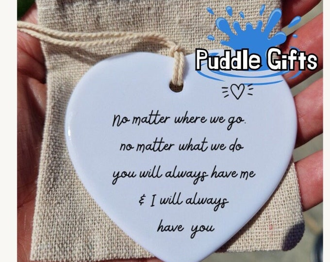 Gift for Best Friend leaving Moving Away, No Matter Where We Go